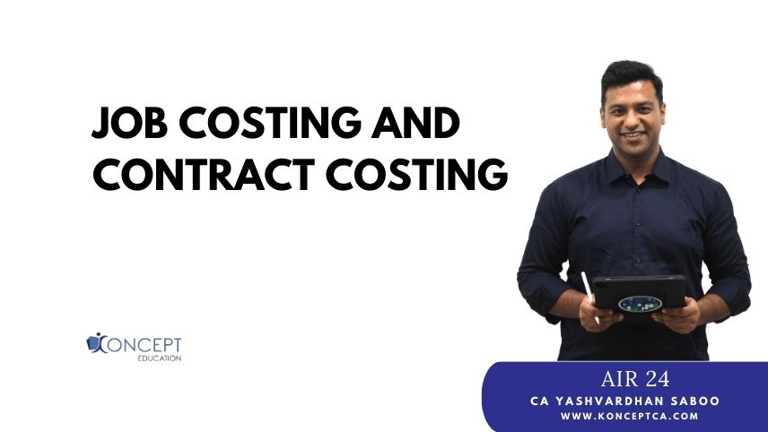 Job Costing and Contract Costing