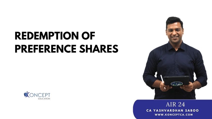 Redemption of Preference Shares