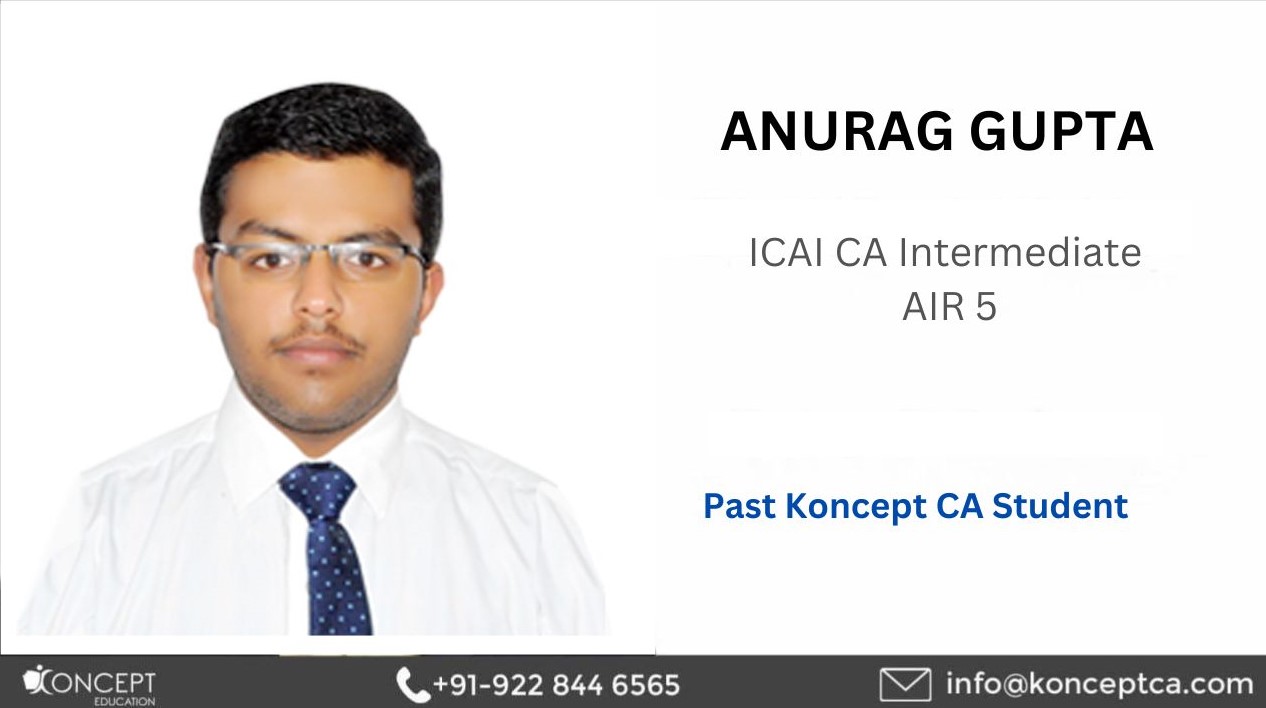 ICAI CA Intermediate AIR 5