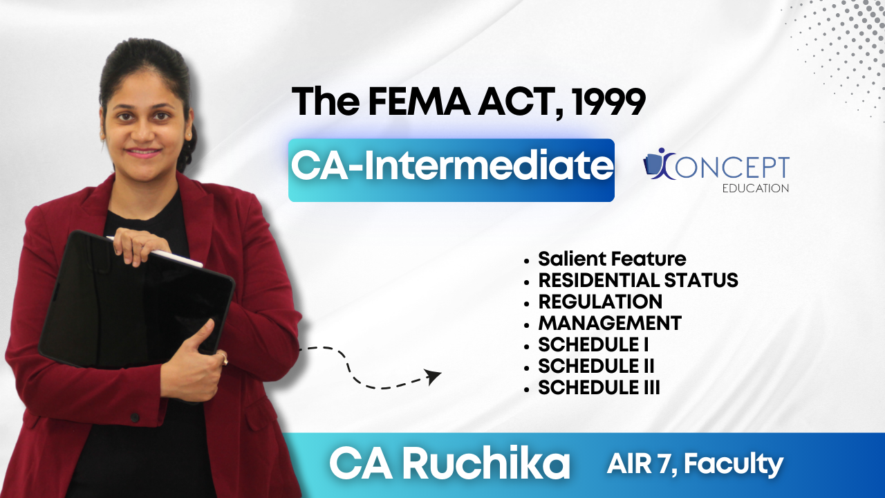 The FEMA ACT, 1999
