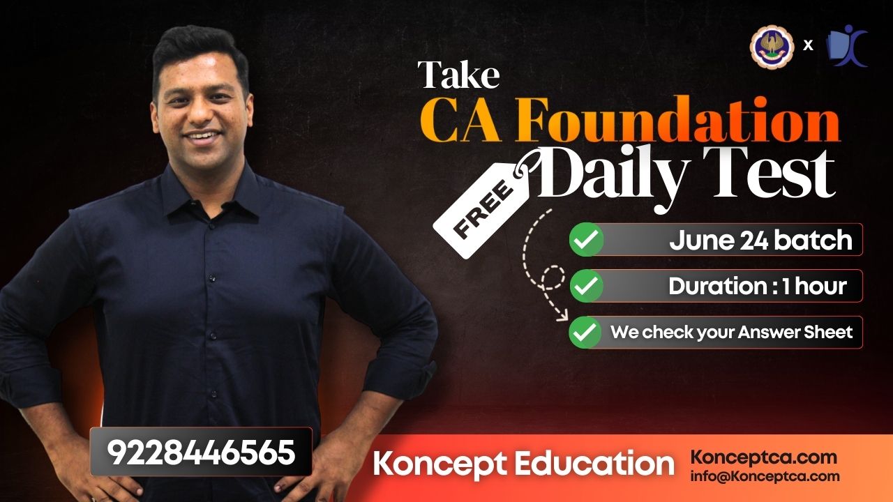 CA Foundation Question Paper