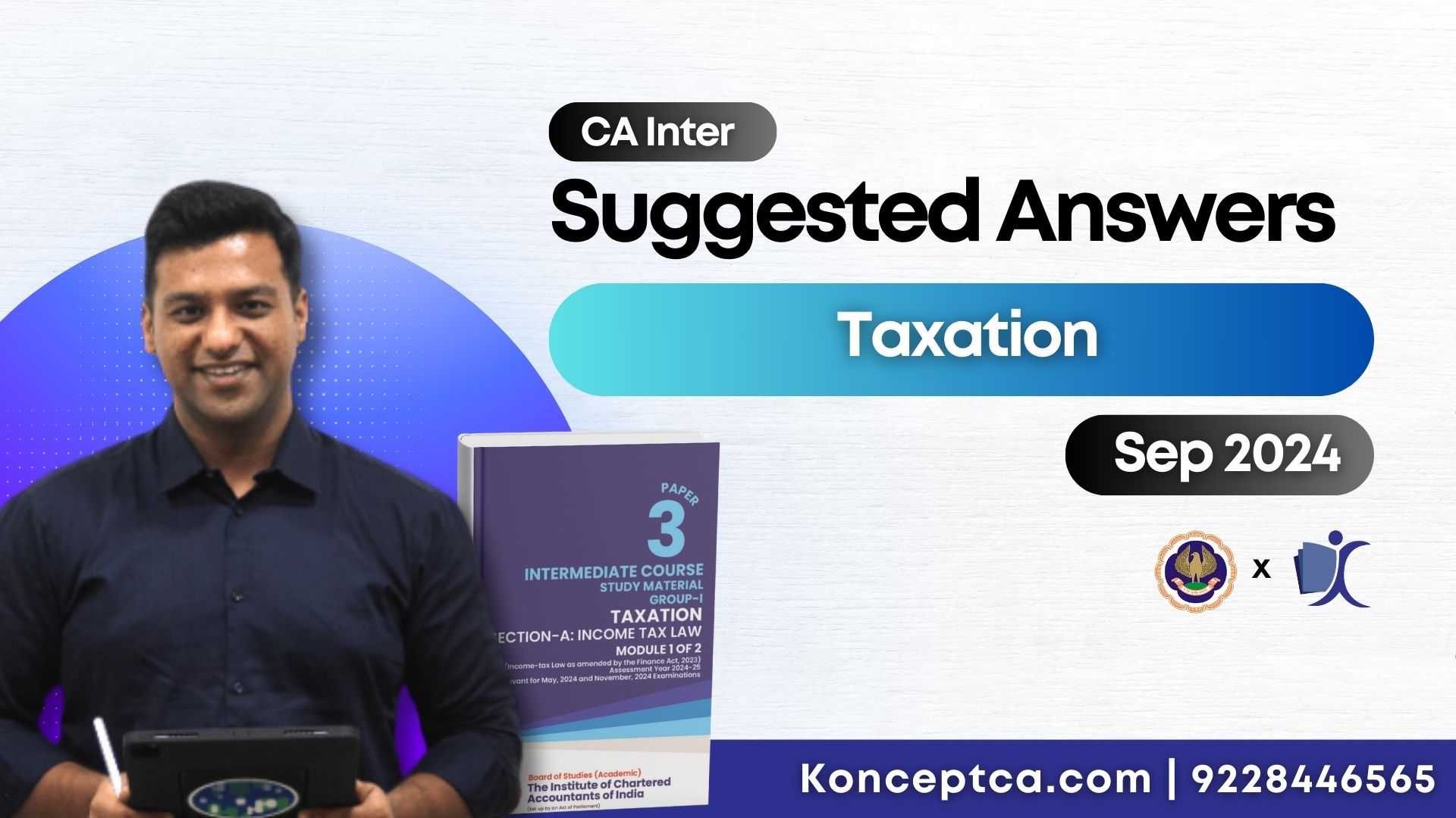 CA Inter Suggested Answers | Sep 24 Tax Paper