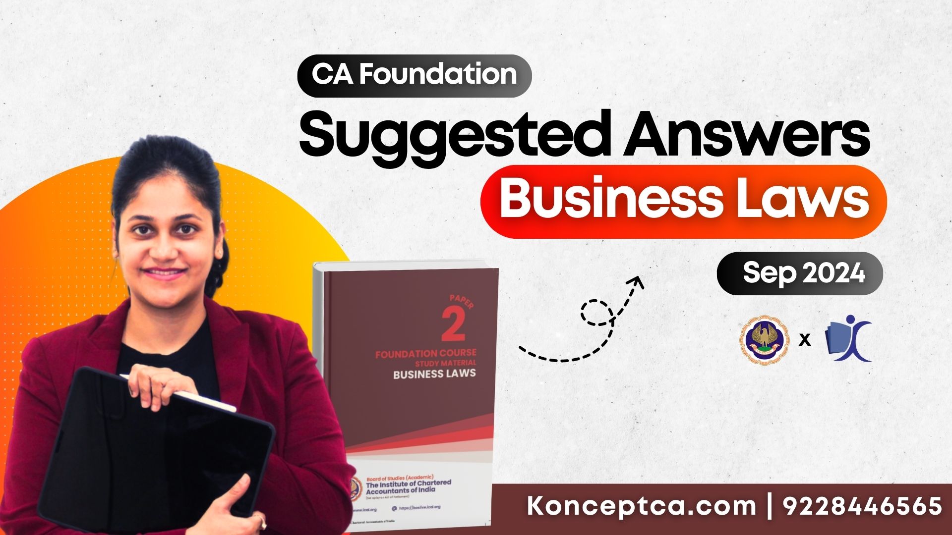 CA Foundation Question Paper with Solution Sep 2024 - Business Laws