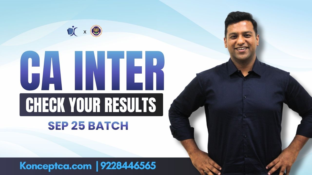 Check Result - CA Inter | Sep 2025