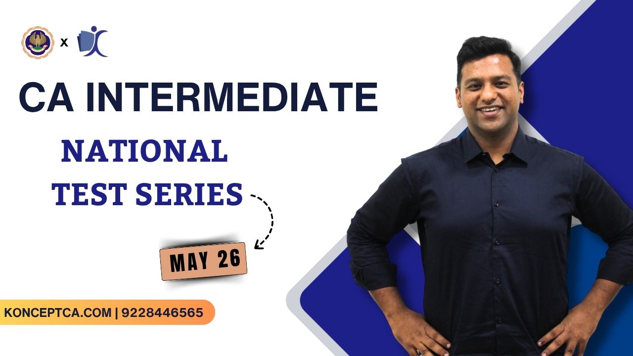 National Test Series for CA Inter Students - May 2026